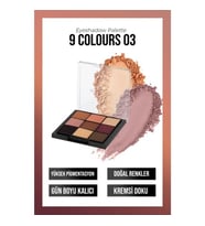 New Well Eyeshadow Palette 9 Colours No 03