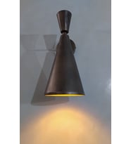 MYLİGHTS  RETRO RUSTİK ANTİRASİT ESKİTME  DUVAR LAMBASI APLİK (Siyah)