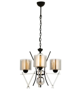 Avonnı Av-60289-3k Eskitme Kaplama Modern Avize E14 Metal Cam 50cm