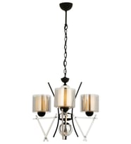 Avonnı Av-60289-3k Eskitme Kaplama Modern Avize E14 Metal Cam 50cm