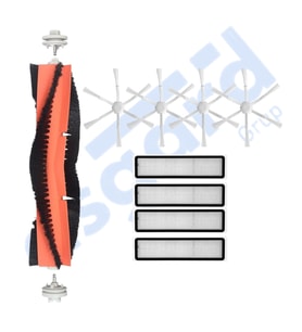 Dreame D9,D9 Max,L10 Pro,D9 Pro Uyumlu 1 Ana Fırça 4 Yan Fırça 4 Filtre PKT-iasgf0000146