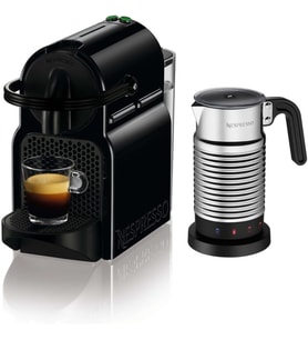 Inissia D40 Siyah + Aeroccino 4 Kahve Makinesi Seti