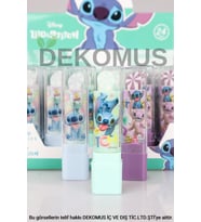 DEKOMUS İLE YENİ SEZON LİSANSLI STITCH RUJ SİLGİ (Krem)