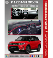 SUZUKİ GRAND VİTARA (2014-2021) Torpido Örtüsü Ön Göğüs Halı Torpido Koruma Tam Uyum Kaymaz