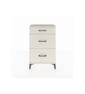 Arges Komodin 3 Çekmeceli 60x30x96 Aytaşı-Aytaşı