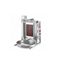 Silverinox Elektrikli 2 Radyan Üstten Motorlu Döner Makinesi 380V