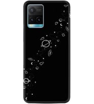 Vivo Y21s Kılıf Silikon Desen Planet 1620
