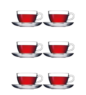 6'lı Büyük Fincan Set, Çay ve Kahve İçin Şık ve Dayanıklı Takım