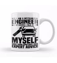 Yes I Am A Mechanical 01 Kupa Bardak Porselen