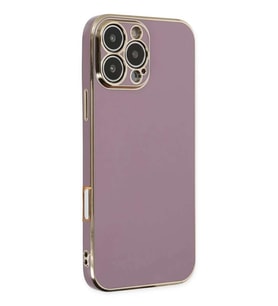 iPhone 16 Pro Kılıf Volet Silikon - Mor