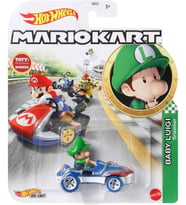 Hot Wheels Mario Kart Karakter Araçlar Baby Luigi Hdb28 (Çok Renkli)