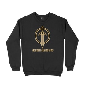 Golden Guardians Kılınç Siyah Sweatshirt