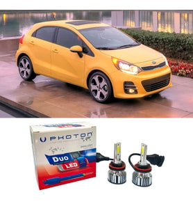 Kia Rio Led Xenon Kısa Far Ampulü H1 Duo Yeni Seri Beyaz 2012-2020