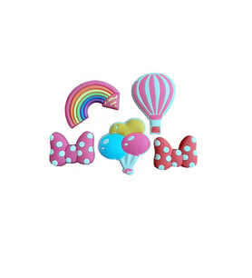 Terlik Süsü-terlik Tokası Balon 5'li Set