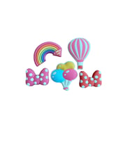 Terlik Süsü-terlik Tokası Balon 5'li Set