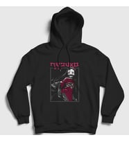 Presmono Unisex Siyah Nezuko Kamado V2 Anime Demon Slayer Kimetsu No Yaiba Kapüşonlu Sweatshirt 308213tt