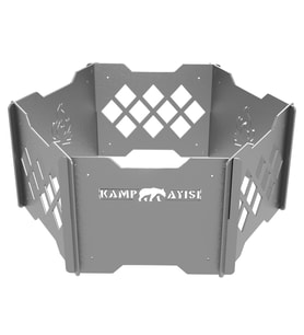 Kamp Ayısı® 6Gen™ Taşınabilir Katlanır Ateş Çukuru  (Gri)