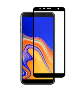 Galaxy J6+ Plus/J4+ Plus 3D Full Kırılmaz Tempered Cam Ekran Koruyucu-(5775) - LOHO8685-8510 (Siyah)
