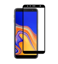 Galaxy J6+ Plus/J4+ Plus 3D Full Kırılmaz Tempered Cam Ekran Koruyucu-(5775) - LOHO8685-8510 (Siyah)