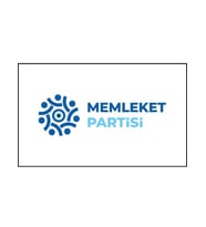 Masa Üstü Memleket Partisi Bayrağı 15x23cm Masa Bayrağı
