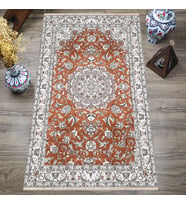 Dijital Baskılı, Yıkanabilir, Yumuşak Dokulu Çocuk ve Yetişkin SECCADE 65x115 cm  S-DOT-124-3