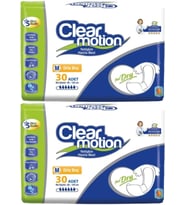 Clearmotion Yetişkin Hasta Bezi Bel Bantlı M - Orta - Medium 60 Adet (2PK*30)