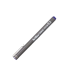 Artline 233 Çizim Kalemi Drawing System 0.3 mm Mavi