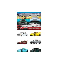 Hot Wheels Silver Serisi Euro Style 6’Lı Paket Jlb25