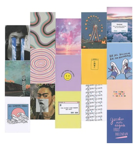 Mottolu Poster Duvar Kağıdı Seti-16lı