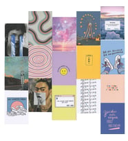 Mottolu Poster Duvar Kağıdı Seti-16lı