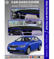 SKODA OCTAVIA A7 (2013-2019) Torpido Örtüsü Ön Göğüs Halı Torpido Koruma Tam Uyum Kaymaz UV Koruma