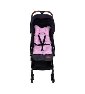Puset ve Oto Koltuğu Minderi Pembe Yıldız Desen (Standart)