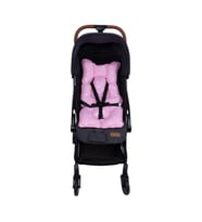 Puset ve Oto Koltuğu Minderi Pembe Yıldız Desen (Standart)