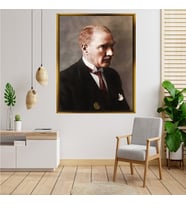 ÇERÇEVELİ ATATÜRK TABLO S338
