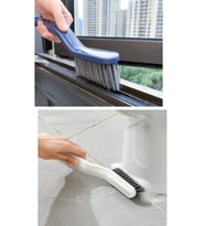 Sökme Aparatlı Cımbızlı Banyo Temizlik Fırçası Pencere Boşluk Kazıma Fırçası Köşe Temizleme Fırçası