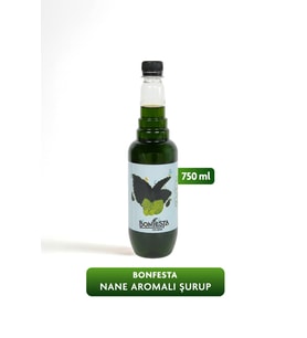 Bonfesta Nane Aromalı Kahve ve Kokteyl Şurubu 750 ml