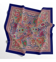 Soft Pamuk Eşarp - 05402-0109 (Açık Lacivert)