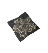 Mısırlı Eşarpları Emprime Krep Eşarp (KAHVE)