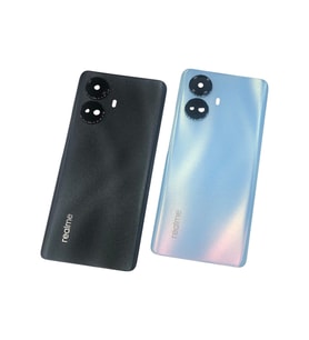 Realme 10 Pro  Arka Kapak Pil Kapağı Full (Siyah)