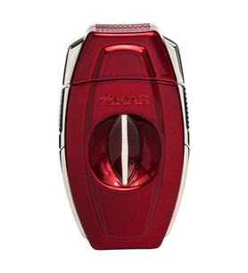 Xikar Flip Dual Kırmızı S-V Puro Makası Kesici - TR9308