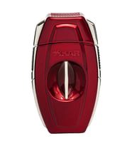 Xikar Flip Dual Kırmızı S-V Puro Makası Kesici - TR9308