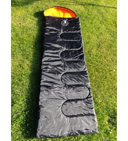 hunter kamp -20 DERECE UYKU TULUMU KAMP, OUTDOOR, AV , BALIK , FESTİVAL- TAŞIMA ÇANTASI HEDİYELİ (Siyah-Turuncu-Füme)