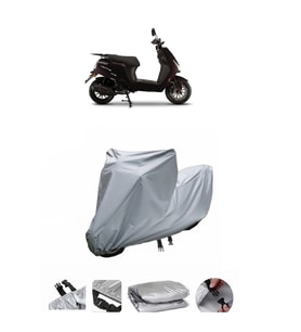 Falcon Techno 50 EFI  Gri Motosiklet Brandası ARKA ÇANTA UYUMLU DEĞİLDİR