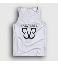 Presmono Unisex Beyaz Logo Black Veil Brides Atlet 18878tt (Beyaz)