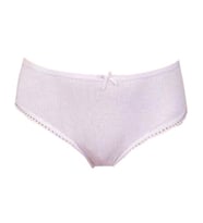 Berrak Kız Çocuk Modal Kaşkorse Bikini Külot 2574 - 6 Adet (Beyaz)