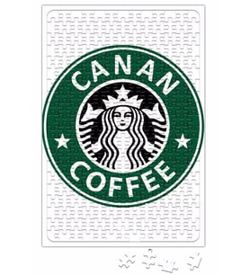 Starbucks İsimli Puzzle 240 Parça Yapboz