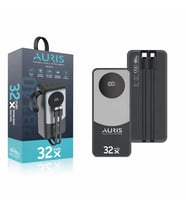 AURIS ARS-PB140 32.000 mAh Powerbank (Siyah)