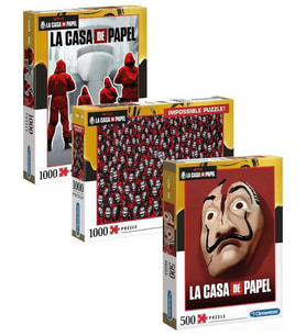 Clementoni La Casa De Papel 3lü Puzzle Seti