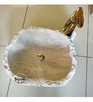 Traverten Şekilsiz Tasarım Lavabo