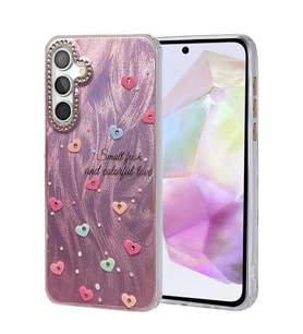 Pilelistore   Samsung Galaxy A35 5G Kılıf Blade Aynalı Desenli Kapak - Desen 8